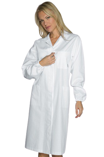 CAMICE DONNA ANTINFORTUNISTICO: camice da laboratorio per donna camice con caratteristiche antinfortunistiche grazie...